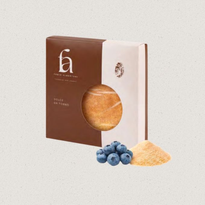 Crostata Polenta & Mirtilli